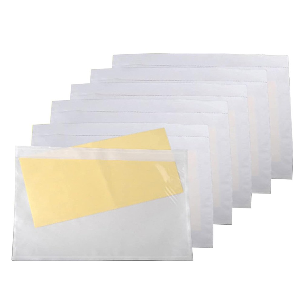 6″ x 9″ Clear Packing List Invoice Shipping Label Self Envelopes Pouches Bags US