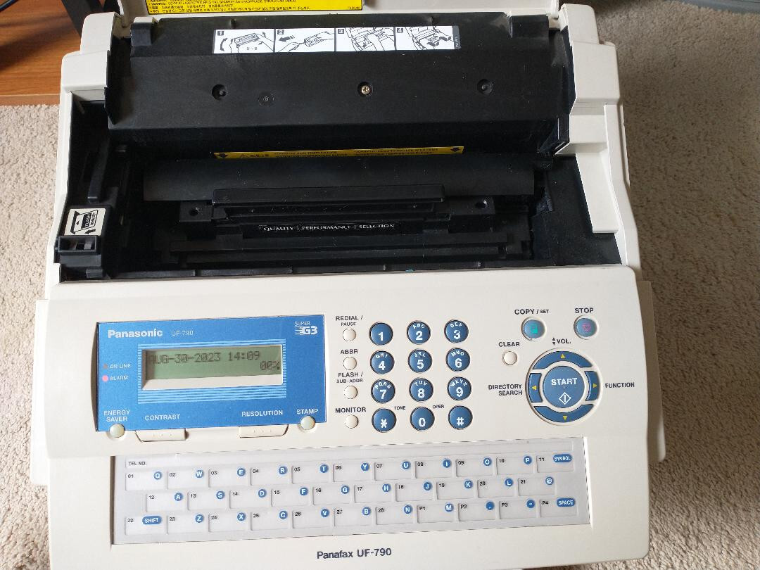 PANASONIC PANAFAX UF-790 Plain Paper Laser Fax Machine