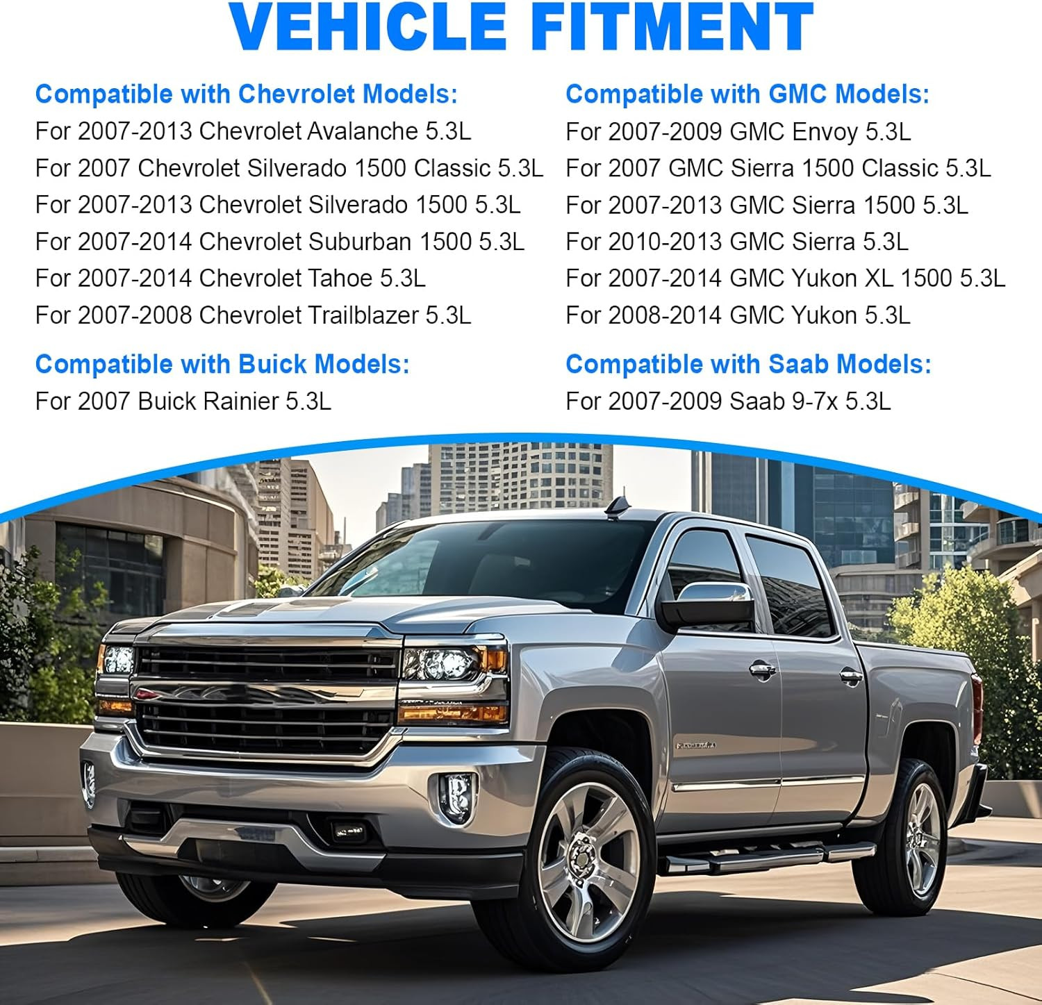 N.o.n-A.F.M DOD Conversion Kit w/Camshaft Lifters Timing for 07-13 Silverado 5.3