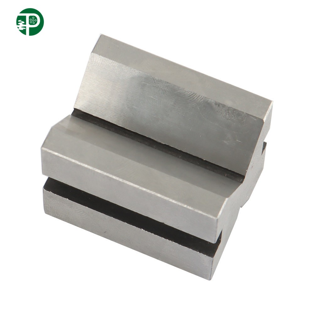 Precision 1-5/8″ × 1-1/4″ × 1-1/4″ V Blocks and Clamp Set Steel Gauge Machinist