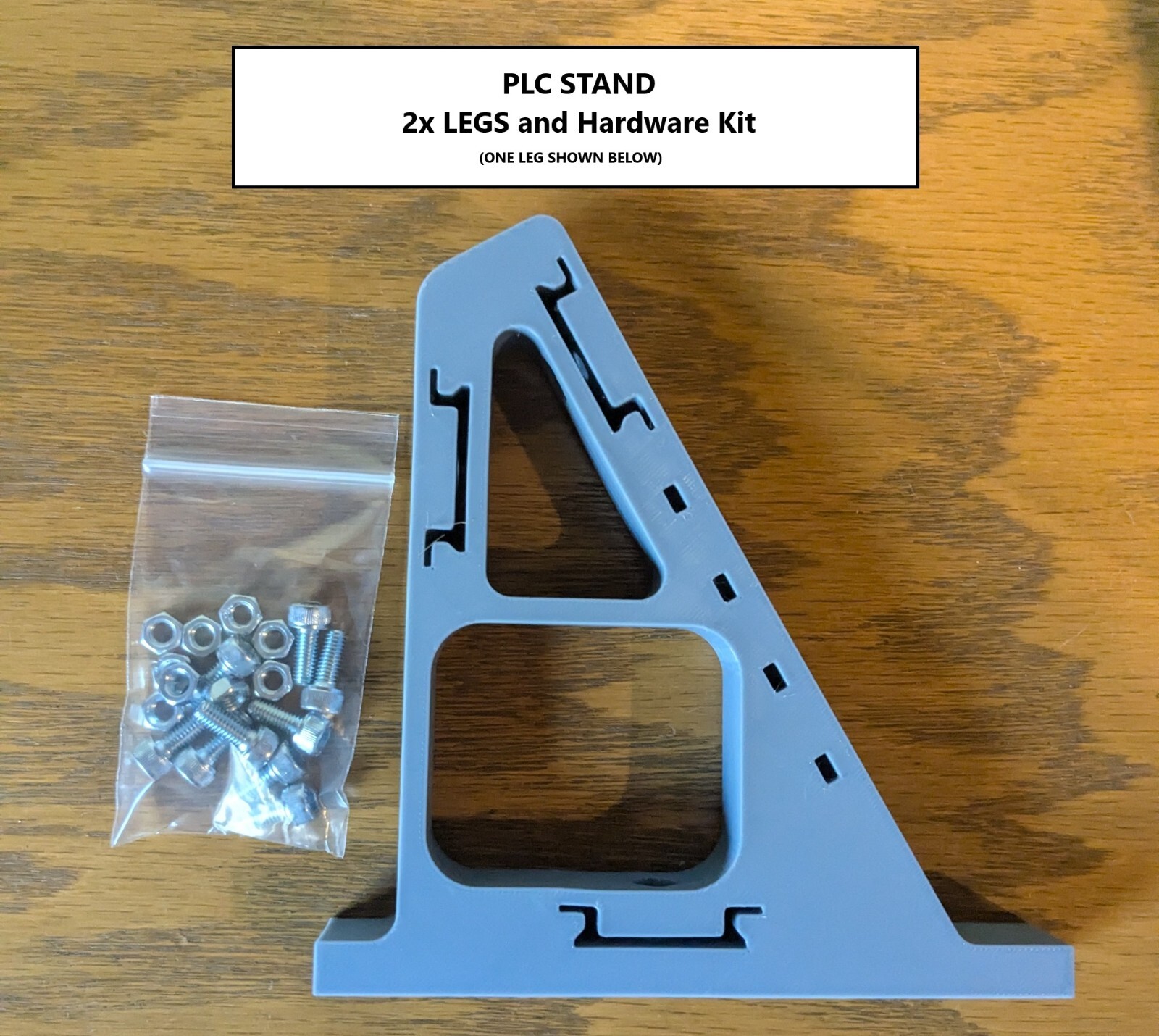 PLC Trainer DIN Rail Stand: Allen-Bradley/Siemens/Omron/Mitsubishi/Schneider/ABB