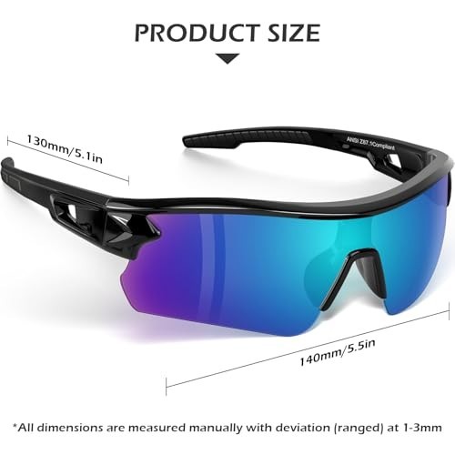 3 Pack Work Safety Glasses for Men Women, ANSI Z87.1 Scratch Impact Resistant Pr