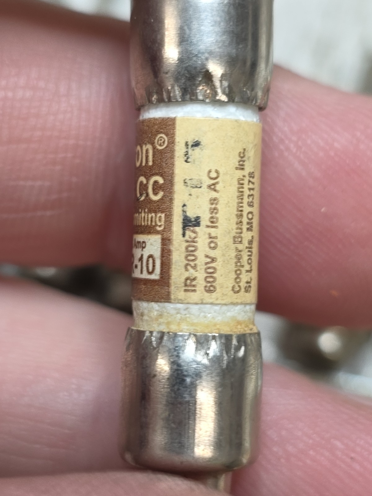Lot of 9 NEW Bussmann KTK-R-10 Fuse, Class CC 600Vac, PLUS 16 OTHER 10 AMP FUSES