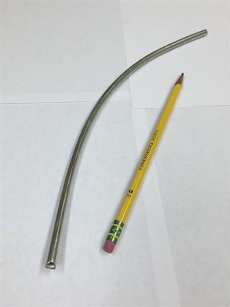 Zinc Extruded Rod 99.9% Pure 0.25 inch Diameter x 1 Foot