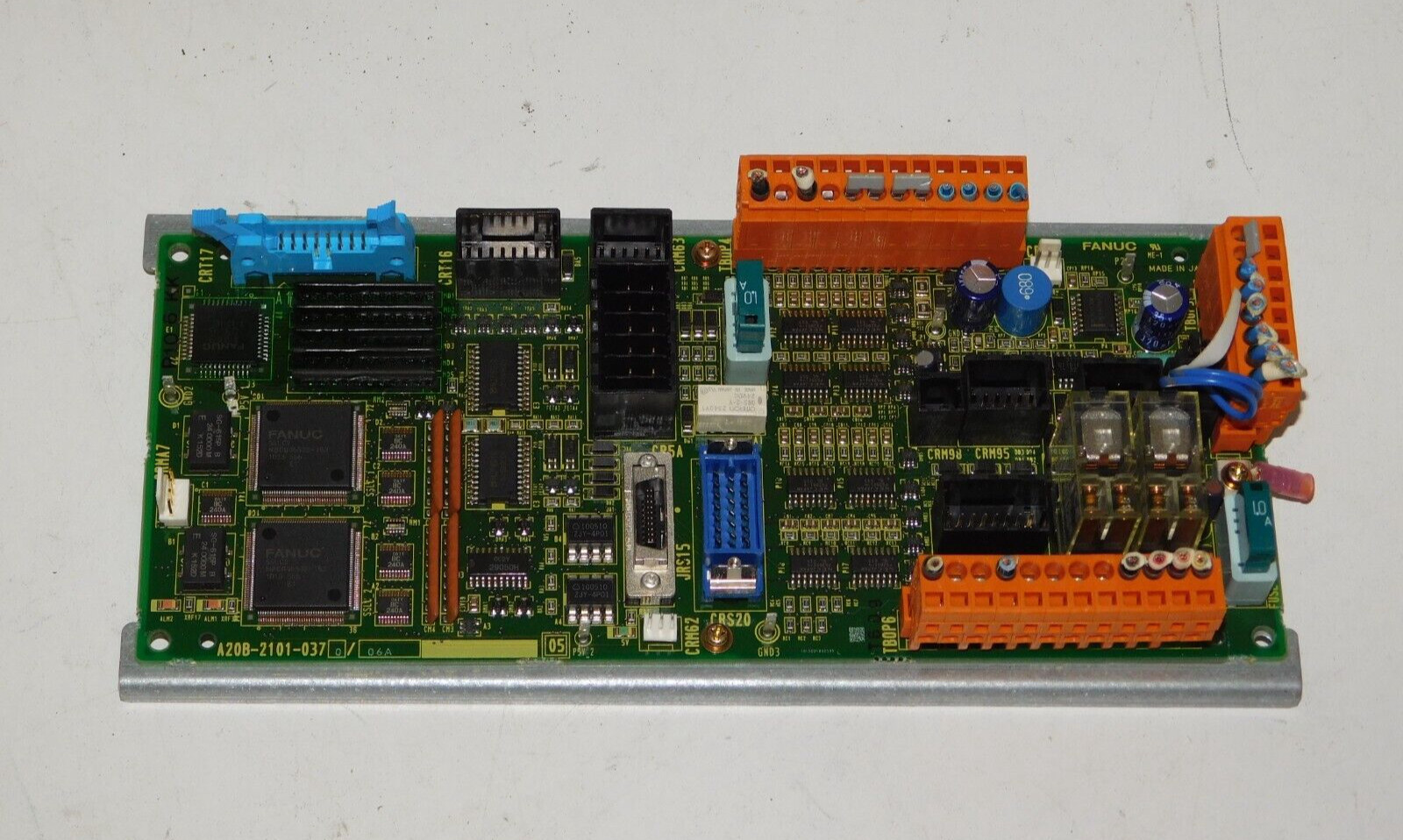 Fanuc Robotics A20B-2101-0370/06A Control Panel Board Module Card Unit Japan