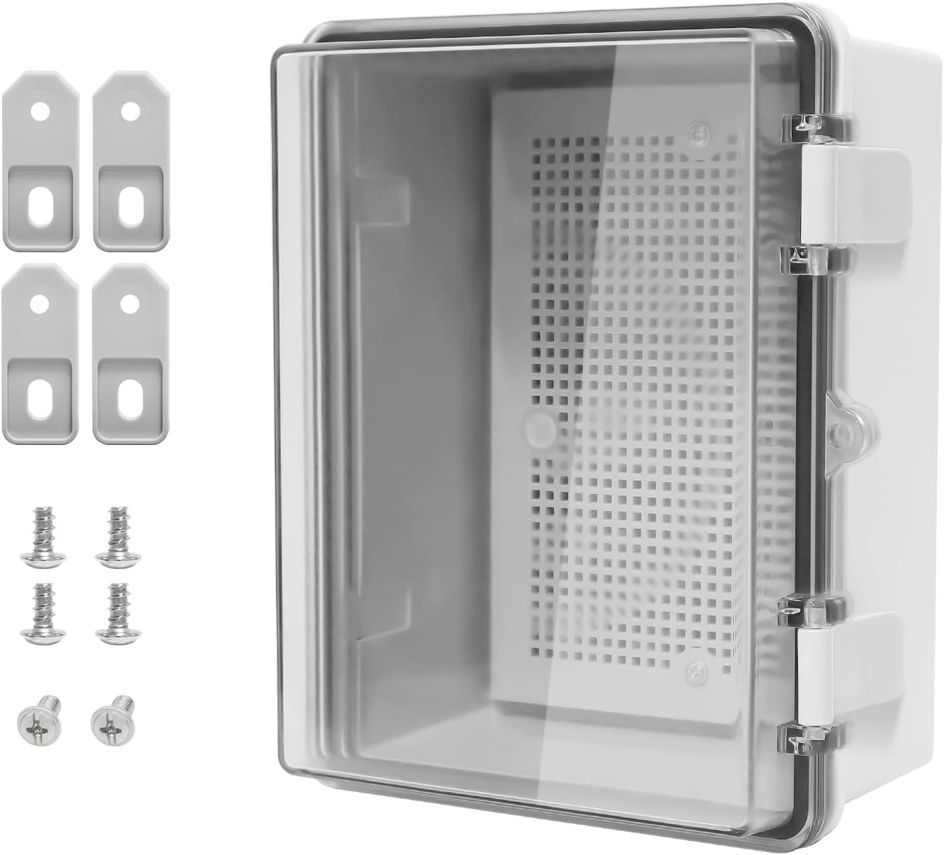 ABS Plastic Dustproof Waterproof IP65 Junction Box Hinged Shell Universal Ele…