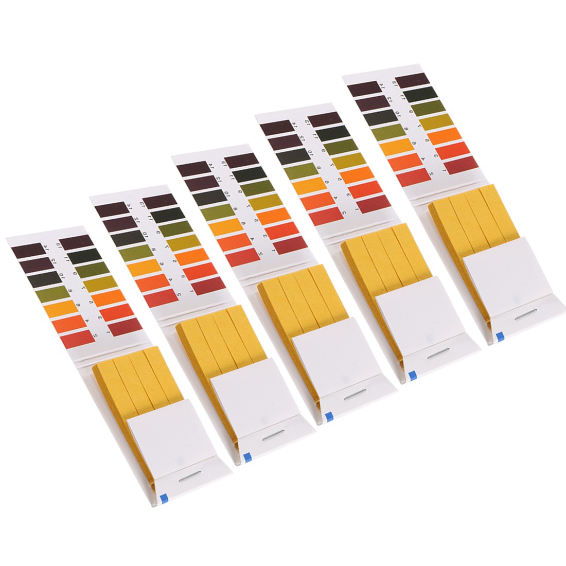 5 x PH Test Strips 1-14 Indicator Paper Lab Litmus Tester 80 in 1 Kit
