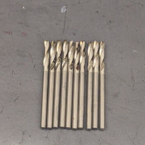 10 Egda 1.95mm Micro Drills 2mm Shank HSS NOS Switzerland – 1.95mm 1.95 mm
