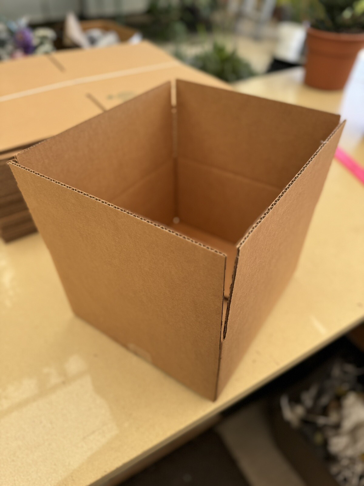 Bundle Of 25 Cardboard Boxes – Brown 12”x11”x6”