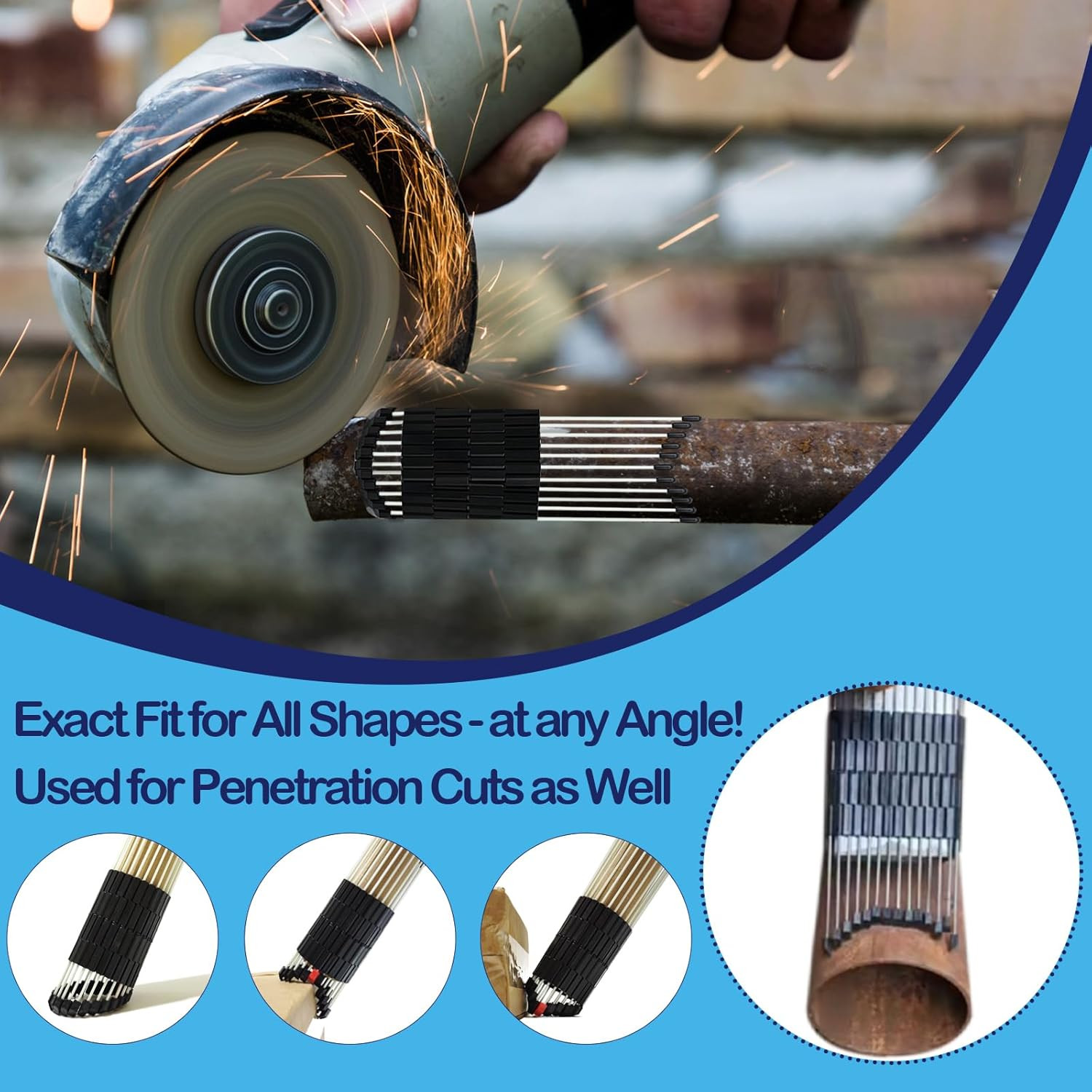 Multi Surface Pipe Profiling Tool, Pipe Cutting Template Multi Functional Shape