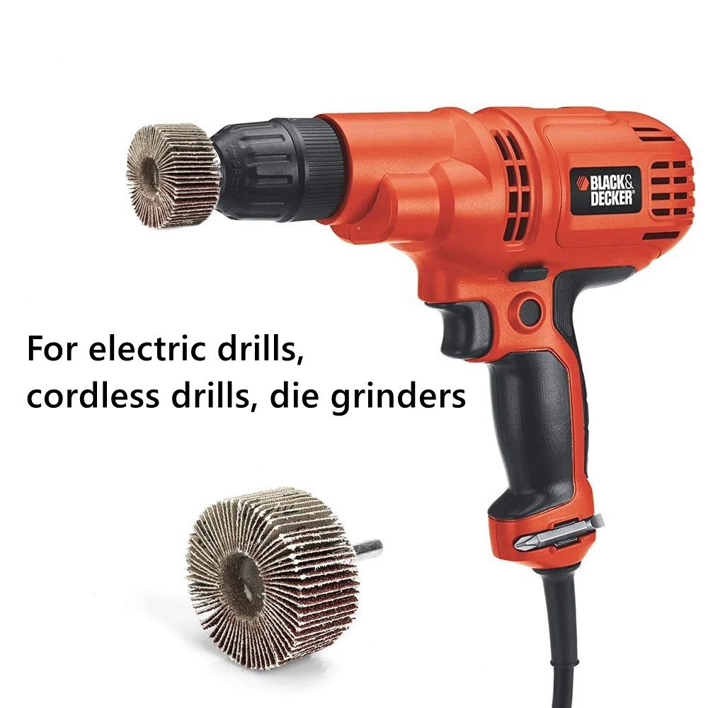 2×3/4×1/4″ Flap Wheel Sander for Drill Mounted Sanding Grinding 60 80 120 Grit
