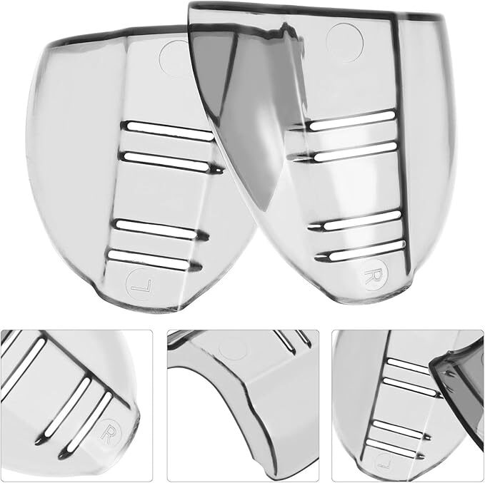 1~200 Pairs Side Shields For Eye Glasses Slip On Safety Glasses Shield Universal