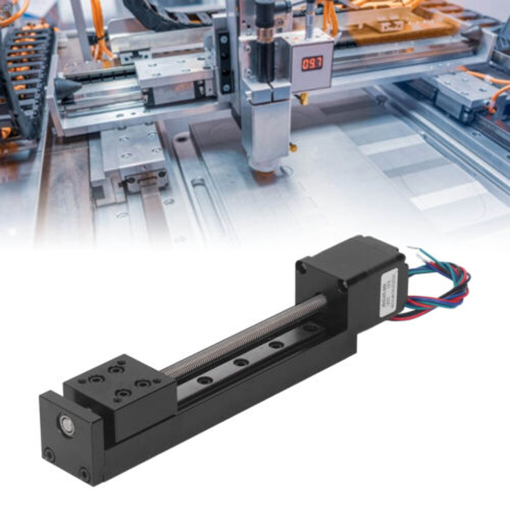 50mm Mini CNC Slide Table Linear stage 1mm Pitch 0.07Nm NEMA11 stepper motor Kit