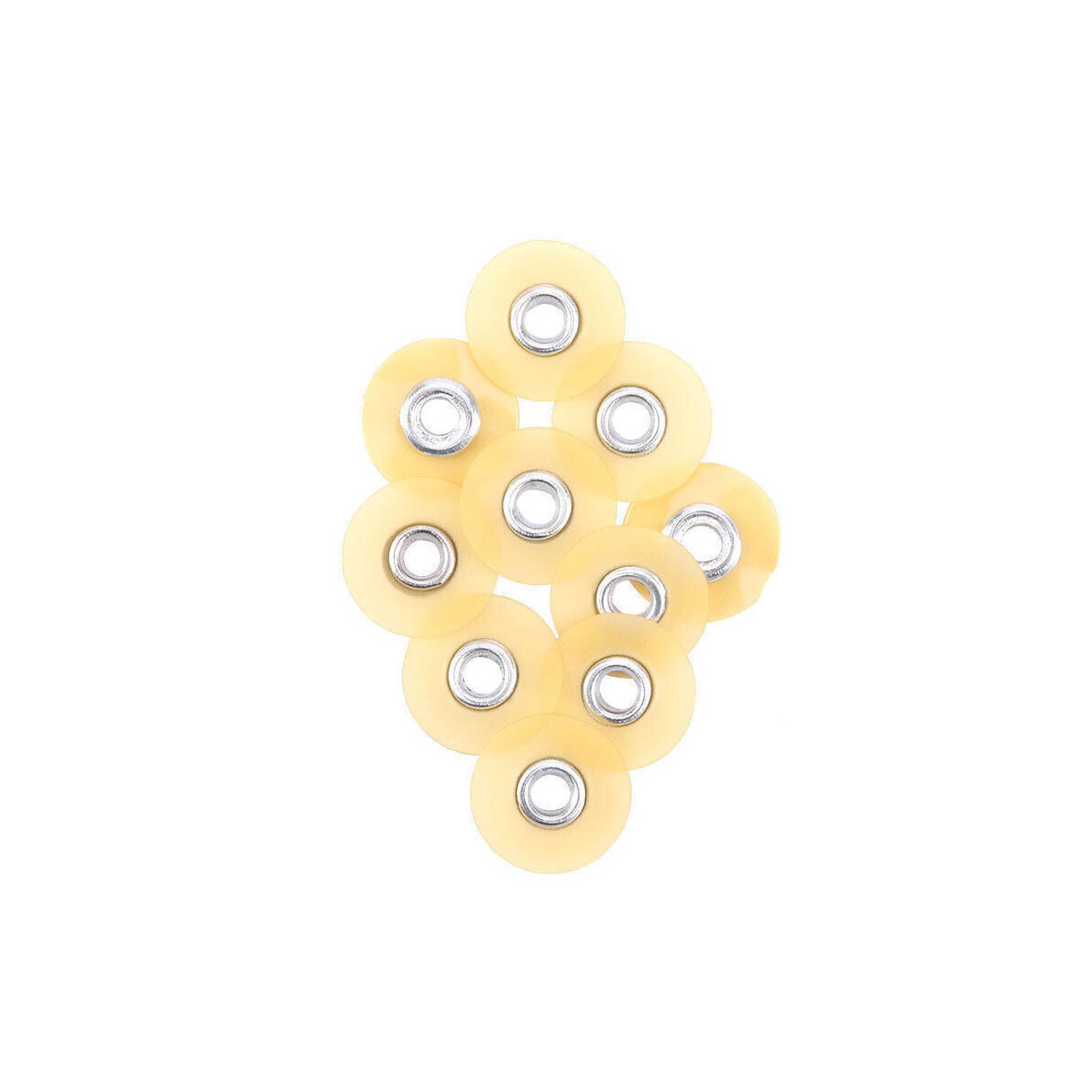 100pcs Dental SOFLEX Discs Composite Finishing Polishing Discs 9.5/12.7mm