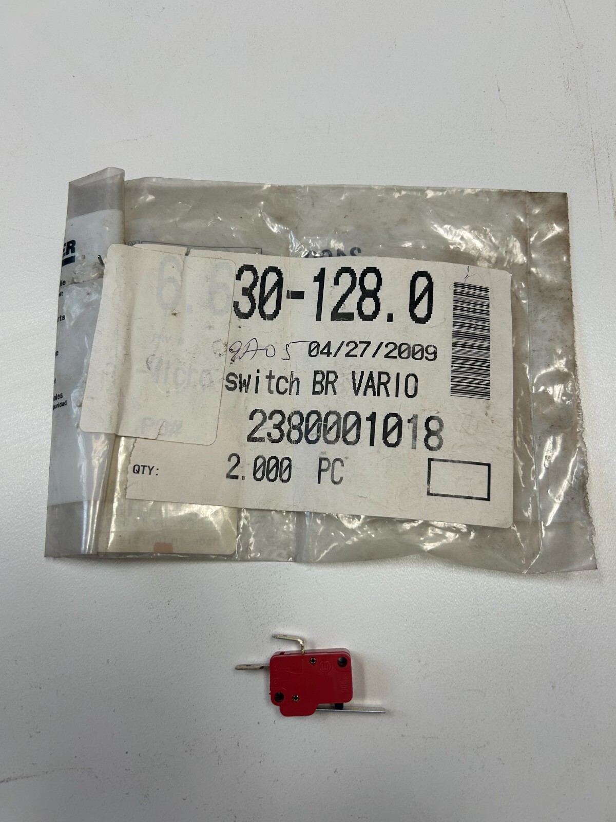 Micro Switch for Karcher Tornado BR Vario Scrubber 66301280 6.630-128.0…NEW!