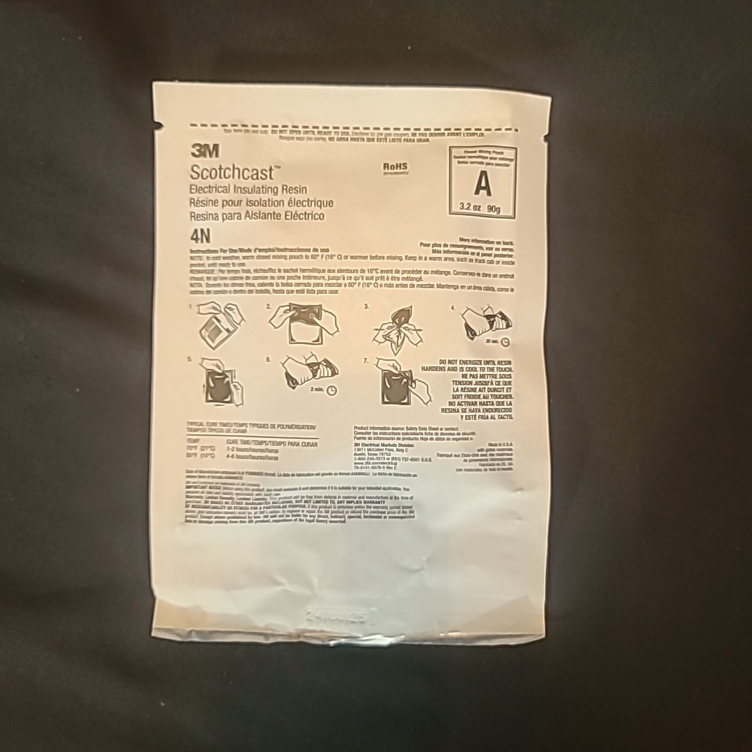 3M Scotchcast Electrical Insulating Resin 4N-A, (3.2 oz)