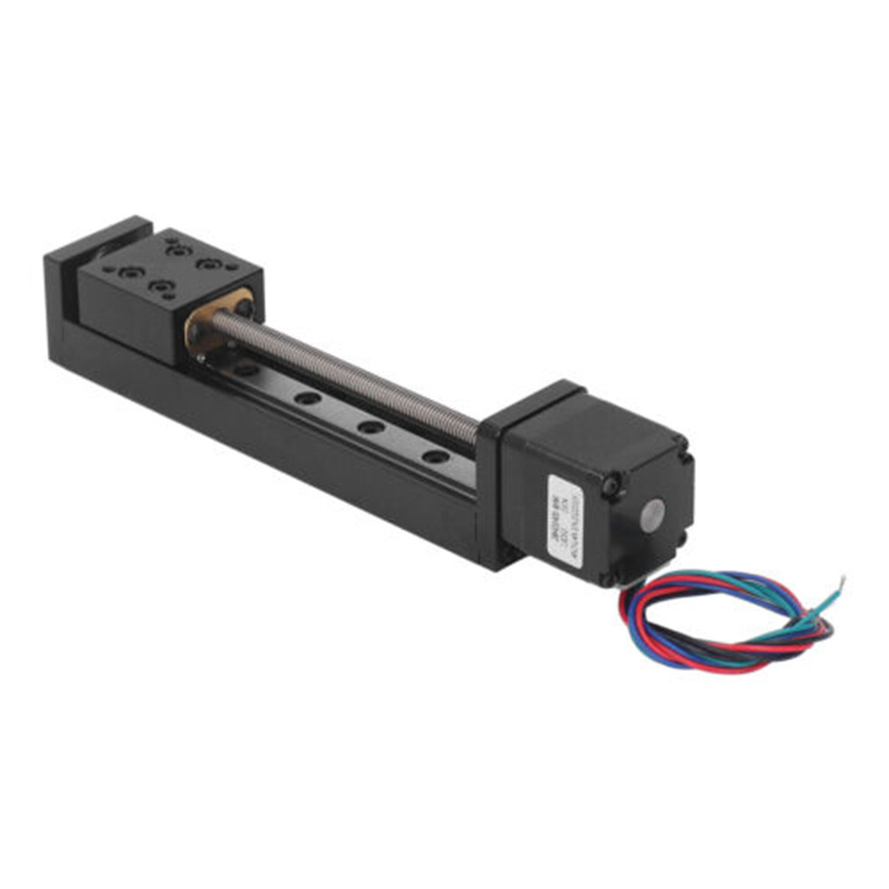 50mm Mini CNC Slide Table Linear stage 1mm Pitch 0.07Nm NEMA11 stepper motor Kit