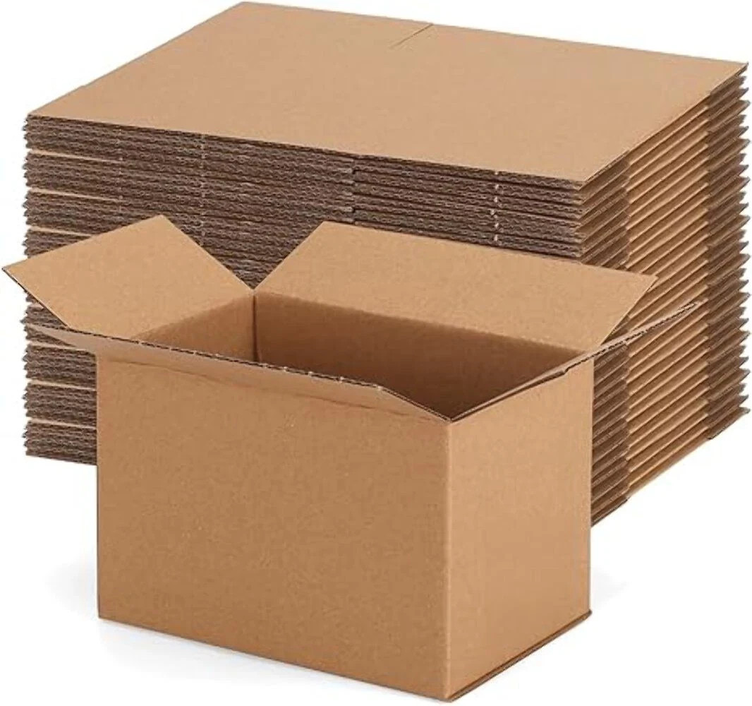100 6x4x4 Cardboard Paper Boxes Mailing Packing Shipping Box Corrugated Cartons