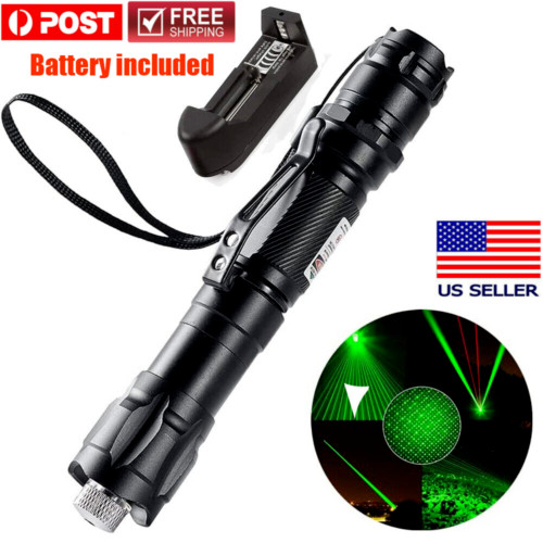 6000Miles Green Laser Pointer Star Visible Beam Light 2mw Rechargeable Lazer Pen