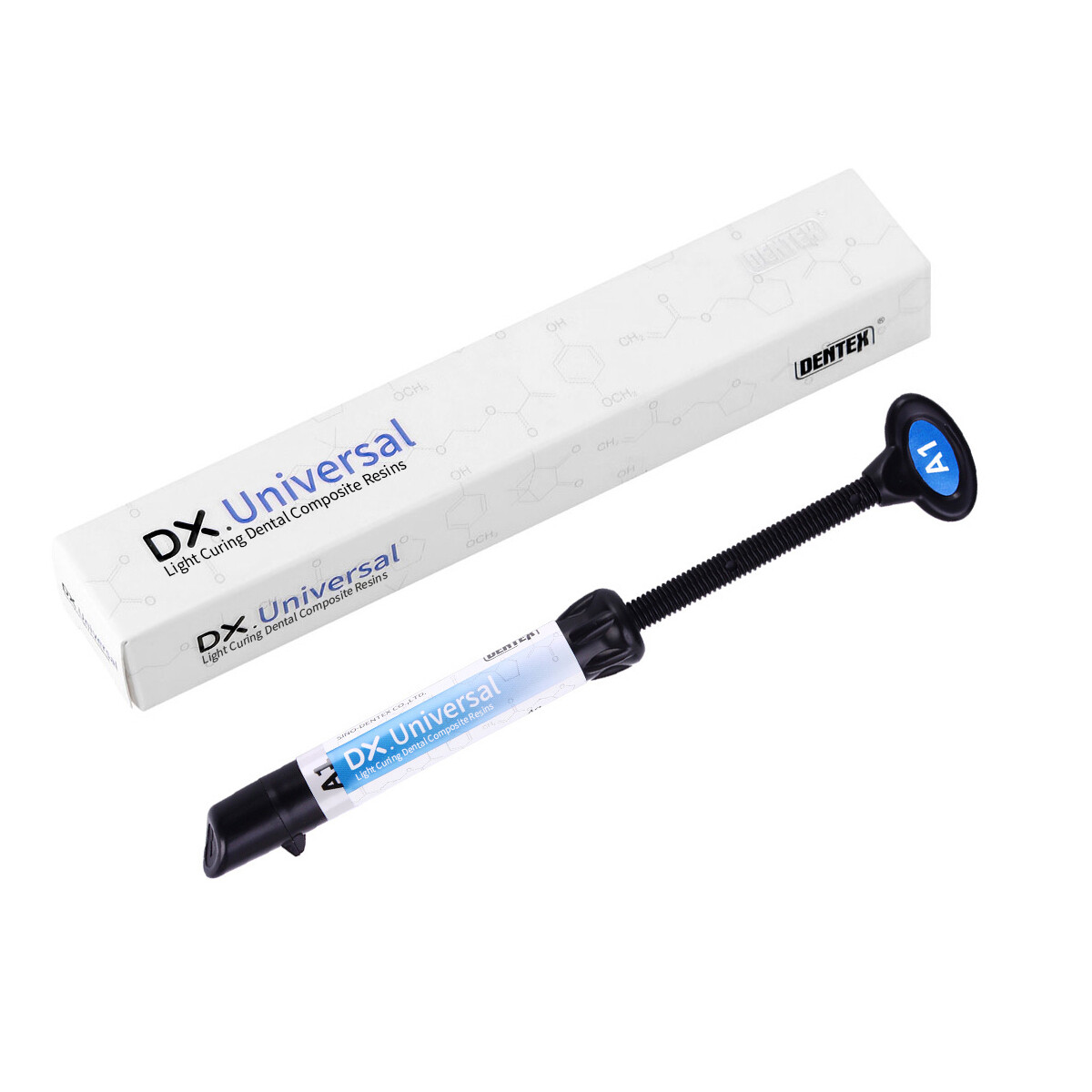 Dentex Dental Universal A1 A2 A3 A3.5 B1 B2 Recambio de Resina Compuesta de Foto