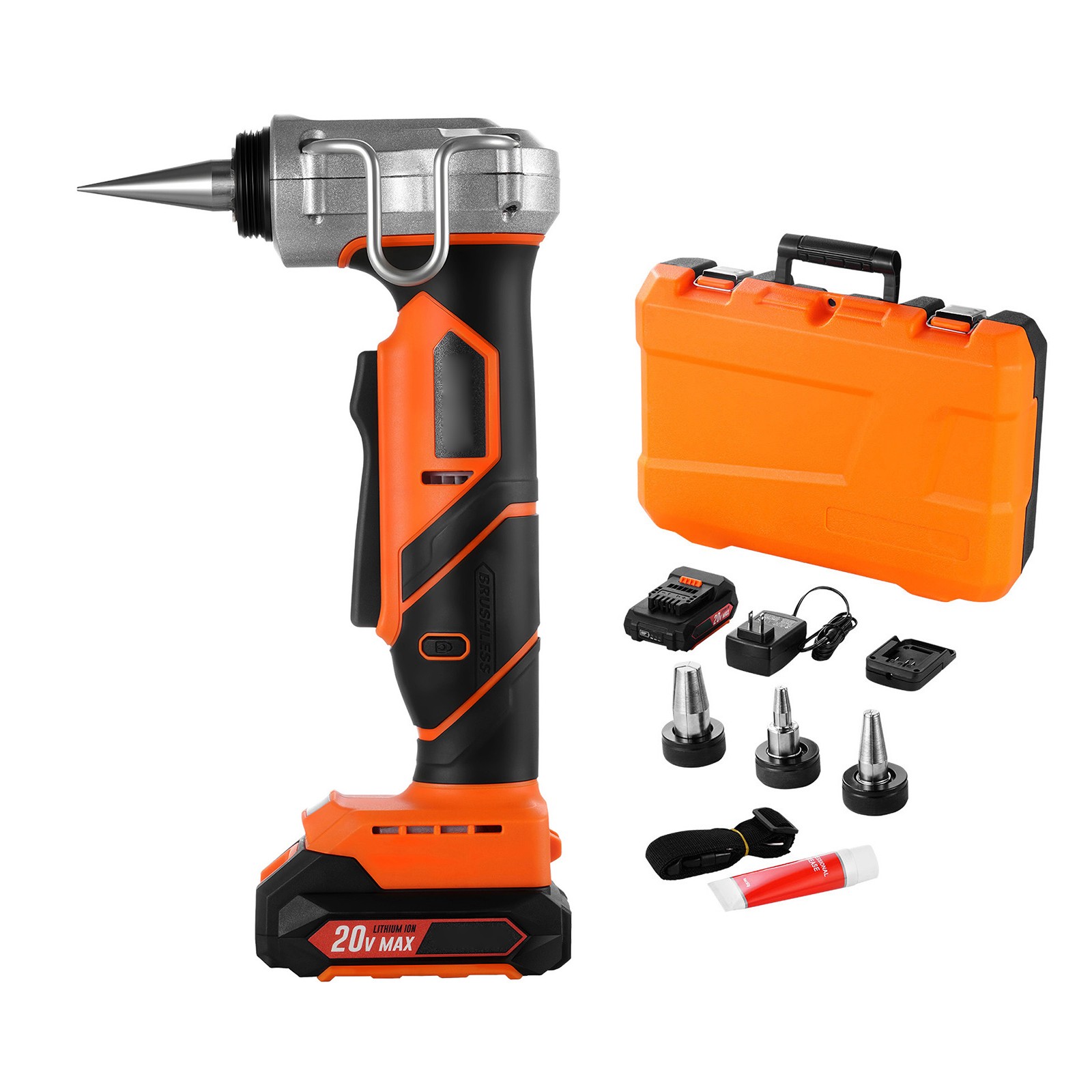 Uimoso Cordless Electric Tube Expander 20V Max for 1/2″,3/4″, and 1″ PEX-A Pipes