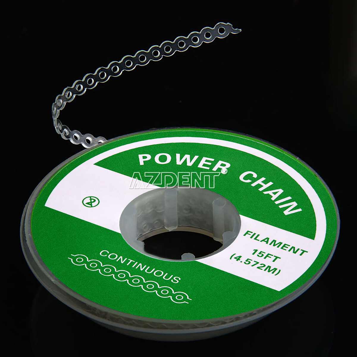 Dental Orthodontic Ligature Ties Elastic Rubber Bands /Elastic Ultra Power Chain