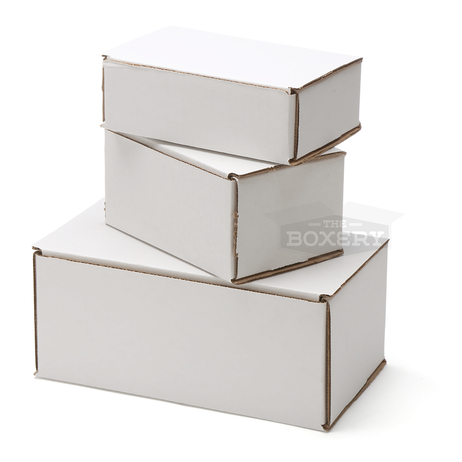 White Corrugated Mailers – The Boxery