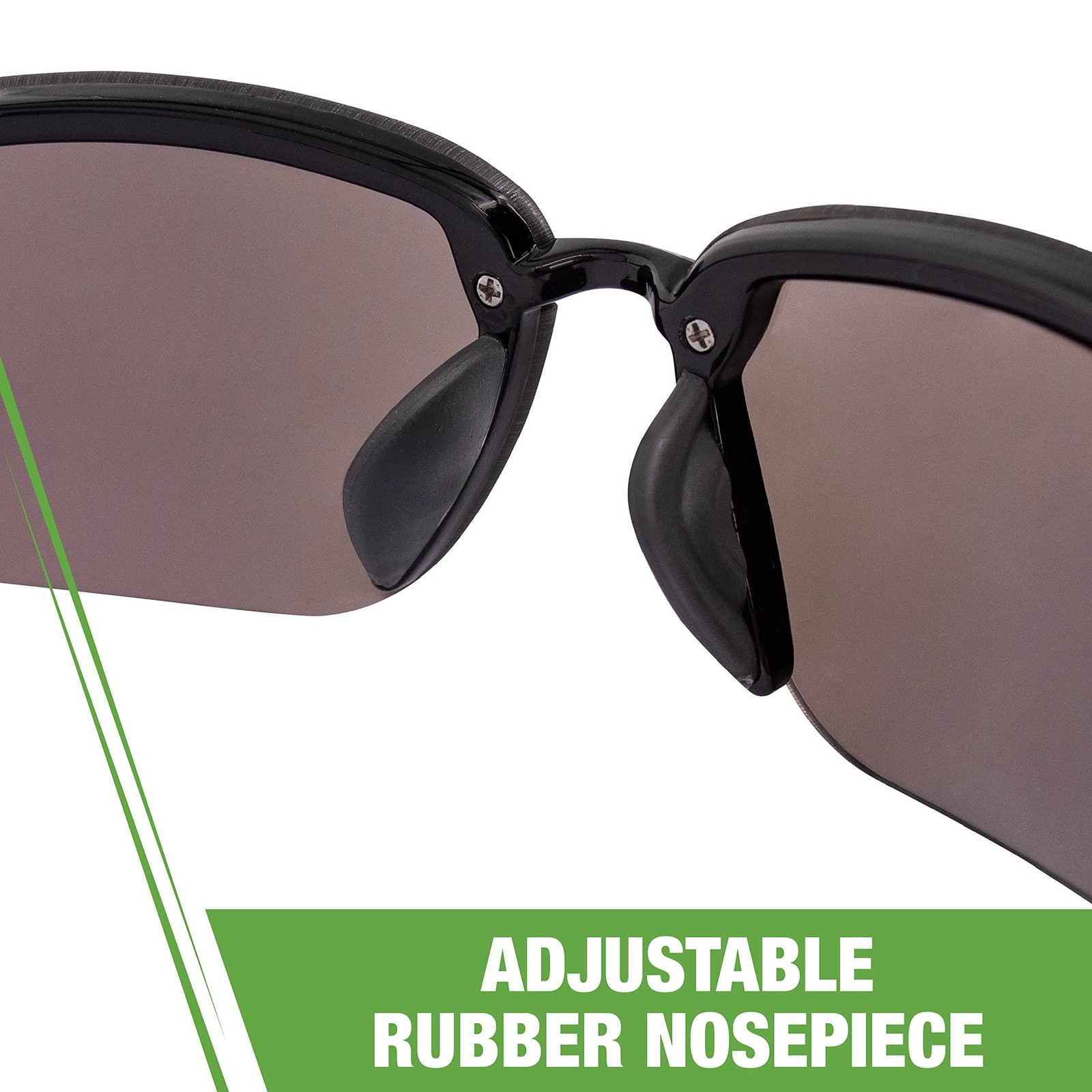 Crossfire 2968 Safety Glasses, Multicolor One Size, Blue Mirror Lens