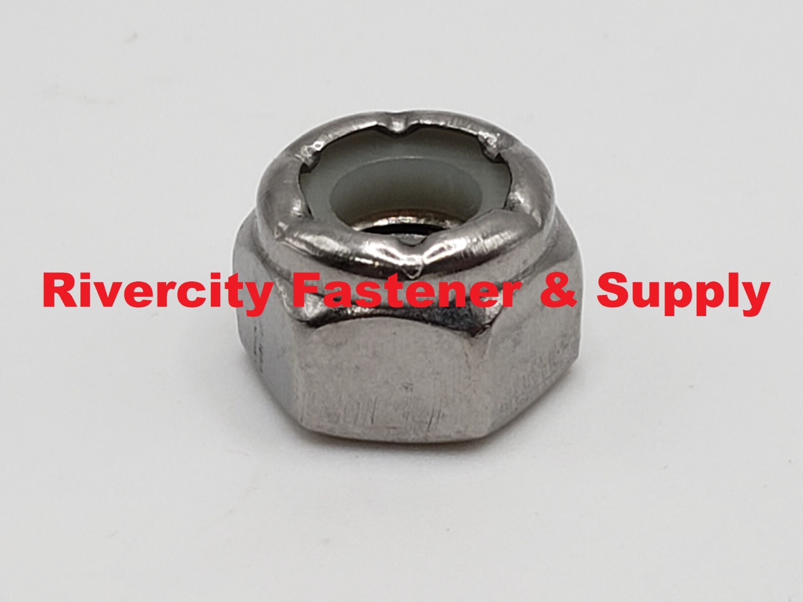 1/4-20 Nylon Insert Stop Nuts 316 Stainless Steel 1/4×20 Nuts 1/4 x 20 Lock Nut