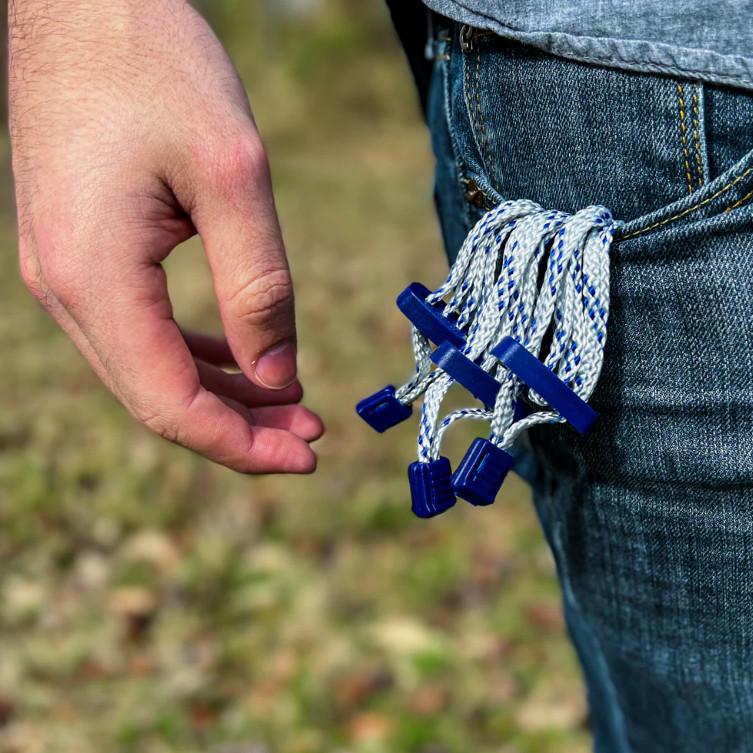 Quick Cuffs Police Force Single Use Pack of 10 Handcuff Restraint