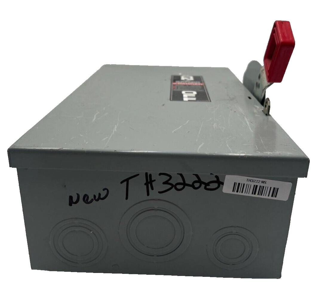 GE TH3222 Safety Disconnect Switch 60A 2P 240V Type 1 Enclosure New