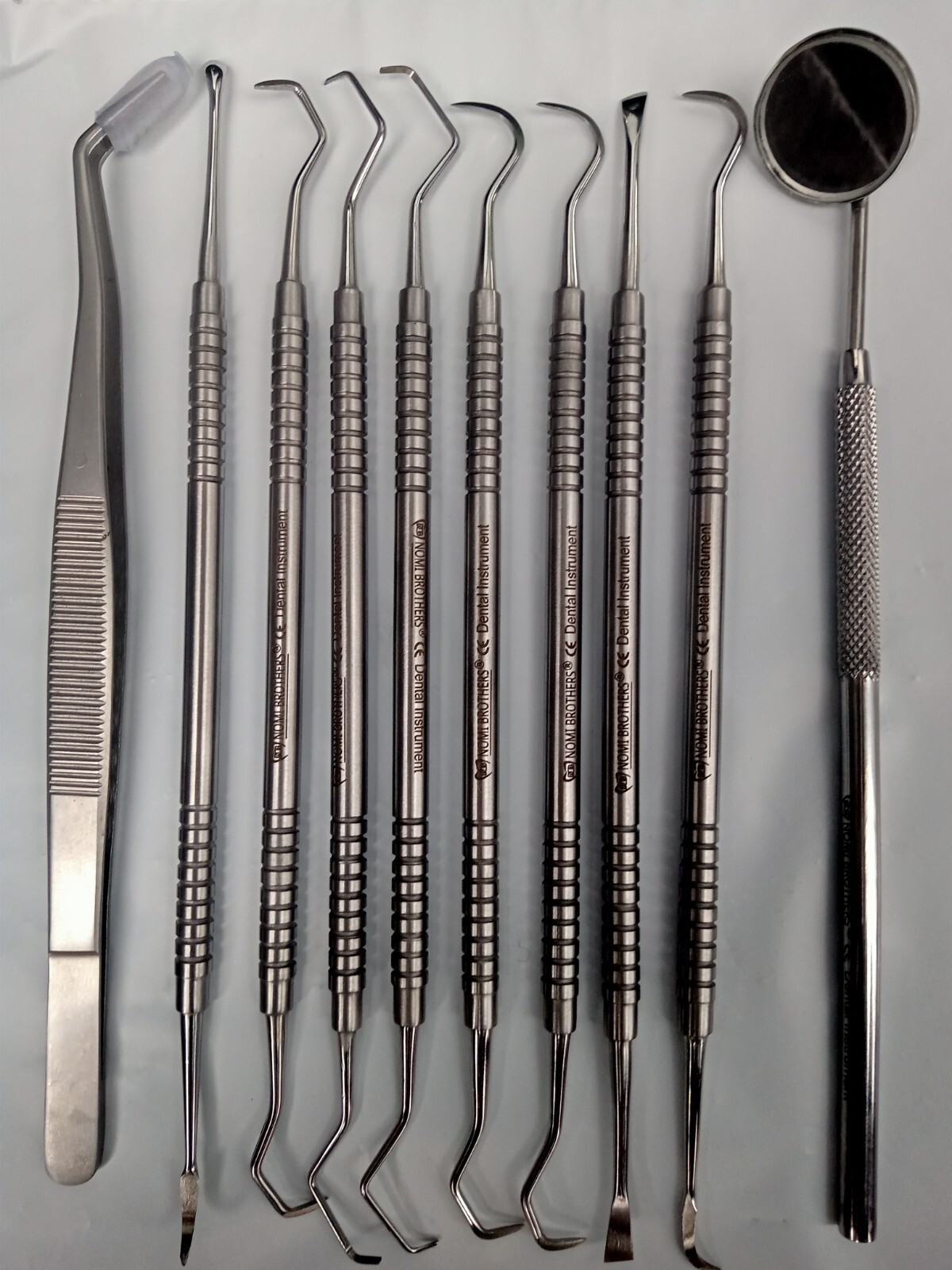 Dental Composite Filling Instruments Composite Carvers Set of 10 Double ended