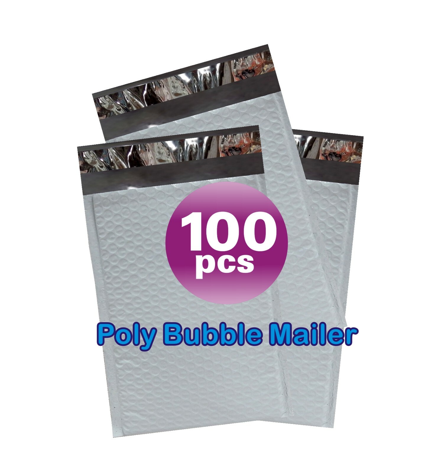 Yens® 100 #4 9.5×14.5 Poly Bubble Padded Envelopes Mailers Inner 9.5×13.5