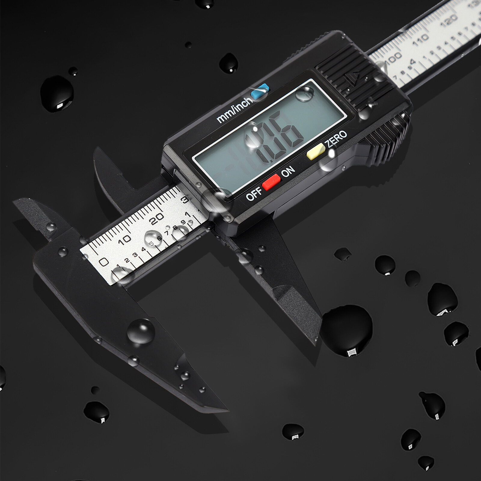 Digital Caliper Vernier Micrometer Electronic Ruler Gauge Meter Measuring Tool