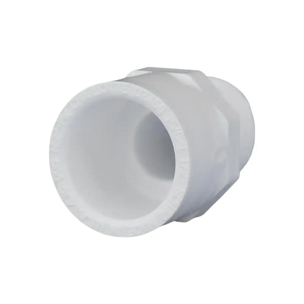 1-1/2 In. PVC Schedule 40 MPT X S Male Adapter