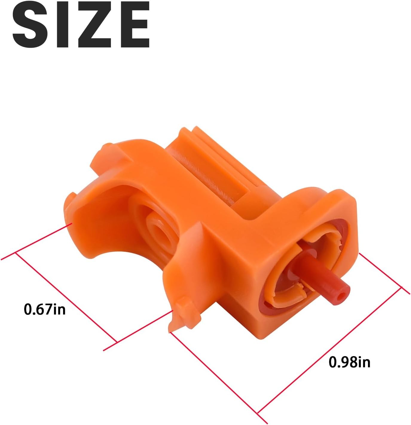 1Pcs 902272R Metering Valve Fits Paslode 900420 Nail Gun and Orange Fuel Cell