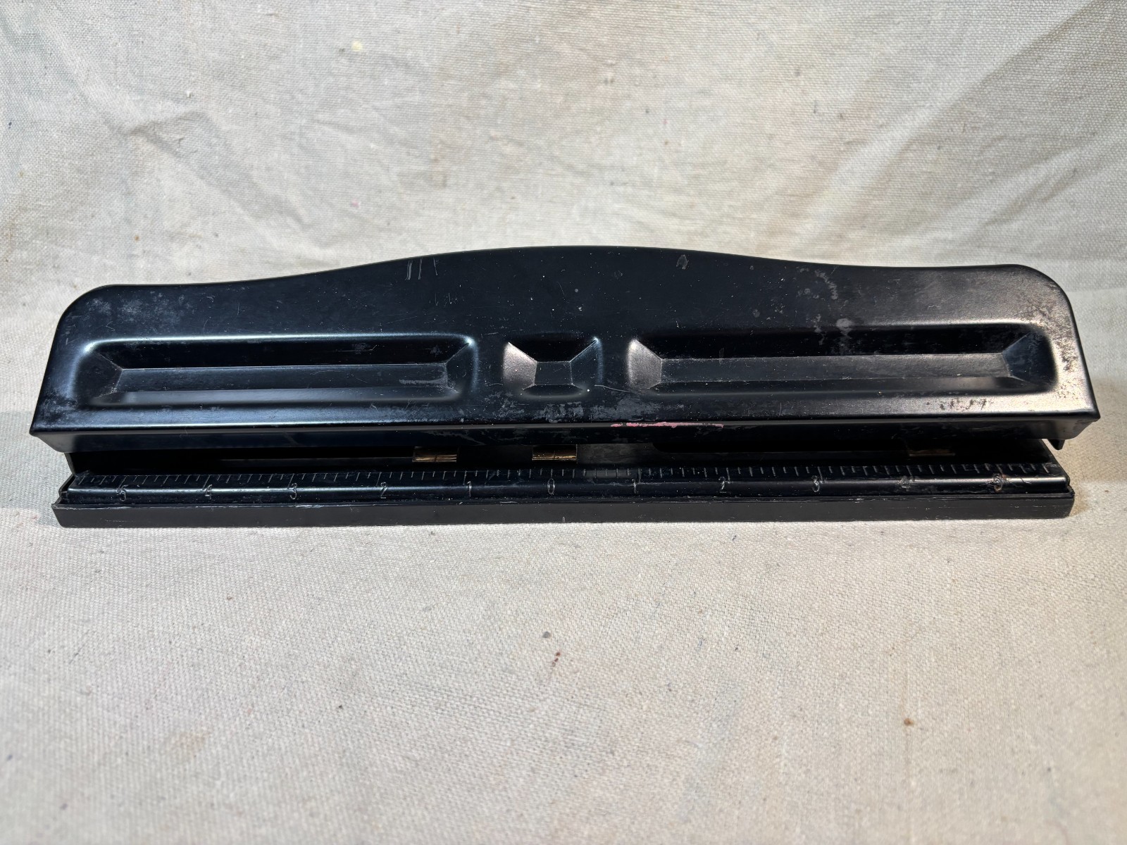 Unbranded/Generic 3-Hole Punch 11.5» Black Tested/Works Adjustable