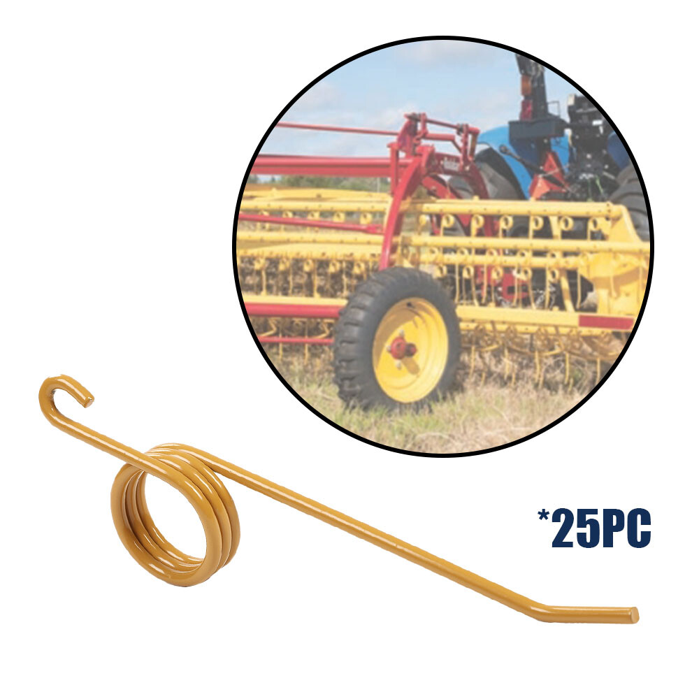 25pcs Hay Rake Teeth Fit For Ford/New Holland Rake 55 56 57 256 258 259 260