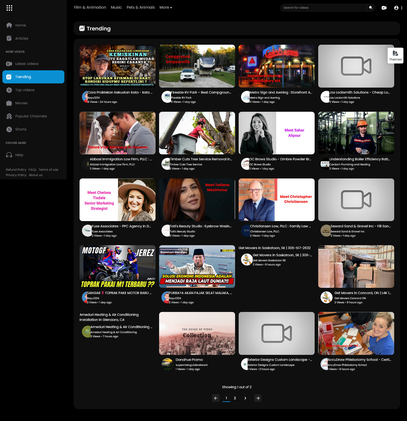 FreeTube – Ultimate PHP Video CMS Website | Video Sharing Platform | Streaming