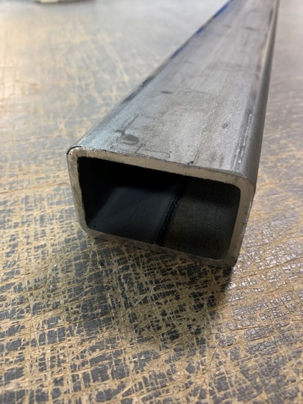 2″ x 3″ Steel Rectangle Tube x 60″ Long, 3/16″ Wall (0.188″), Mild Steel