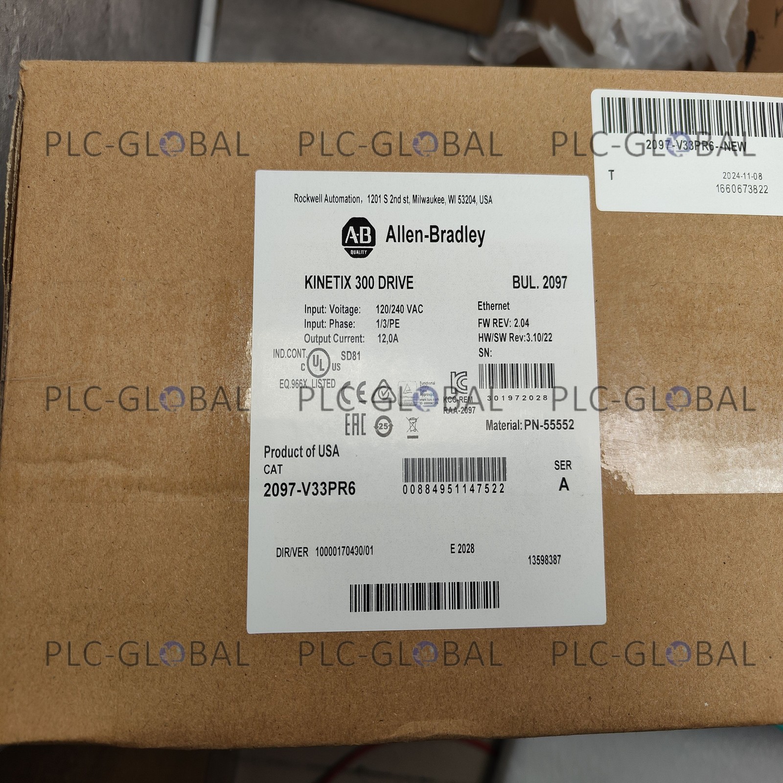 1PC NEWAB 2097-V33PR6 With 1 Year warranty Warranty Included