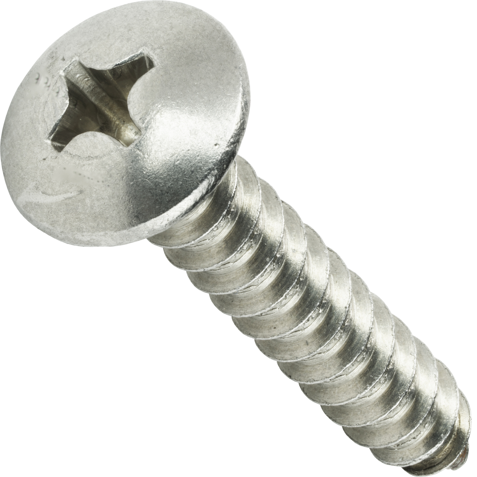 #10 Truss Head Sheet Metal Screws Self Tap Phillips Stainless Steel All Sizes