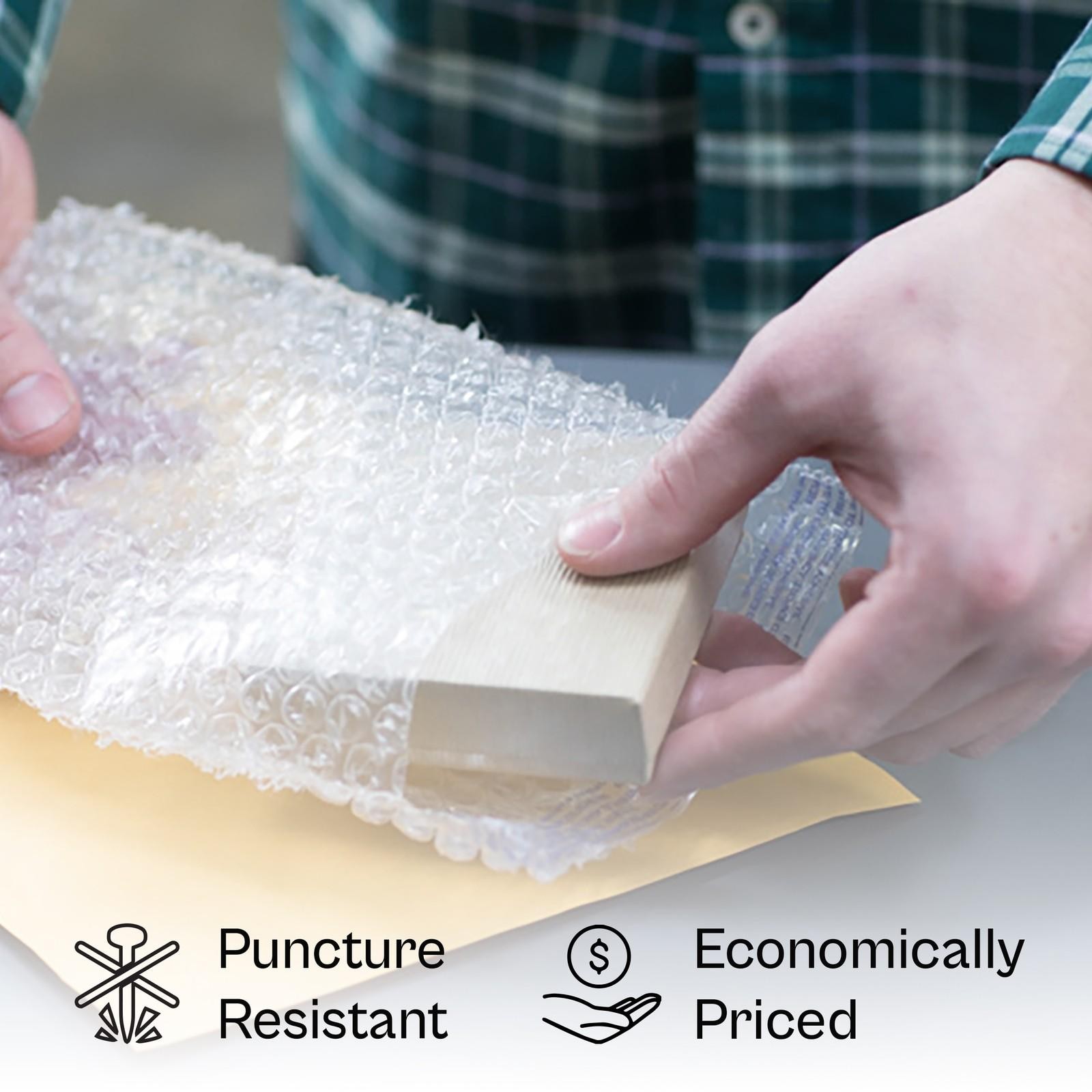 Clear Bubble Out Self Seal Bags 10″ x 15.5″ Shipping Protective Pouches 250 Pcs
