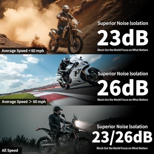 Artevive Earplugs Motorcycle.Earplugs for Sleeping Noise One Size, Black Red