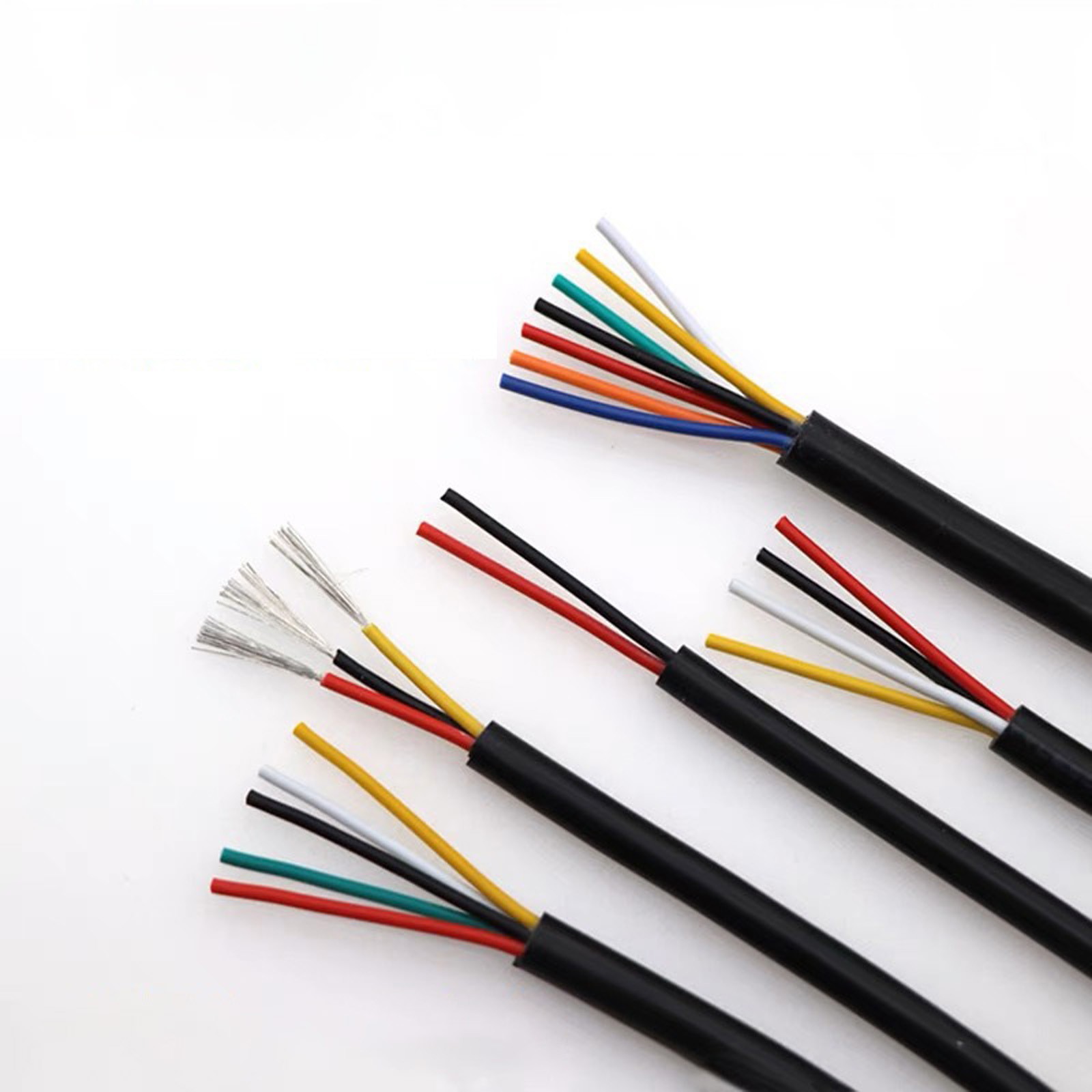 16-30 AWG Multi Core PVC Cable 2/3/4/5/6/7/8/9/10 Core Signal Power Data Wire