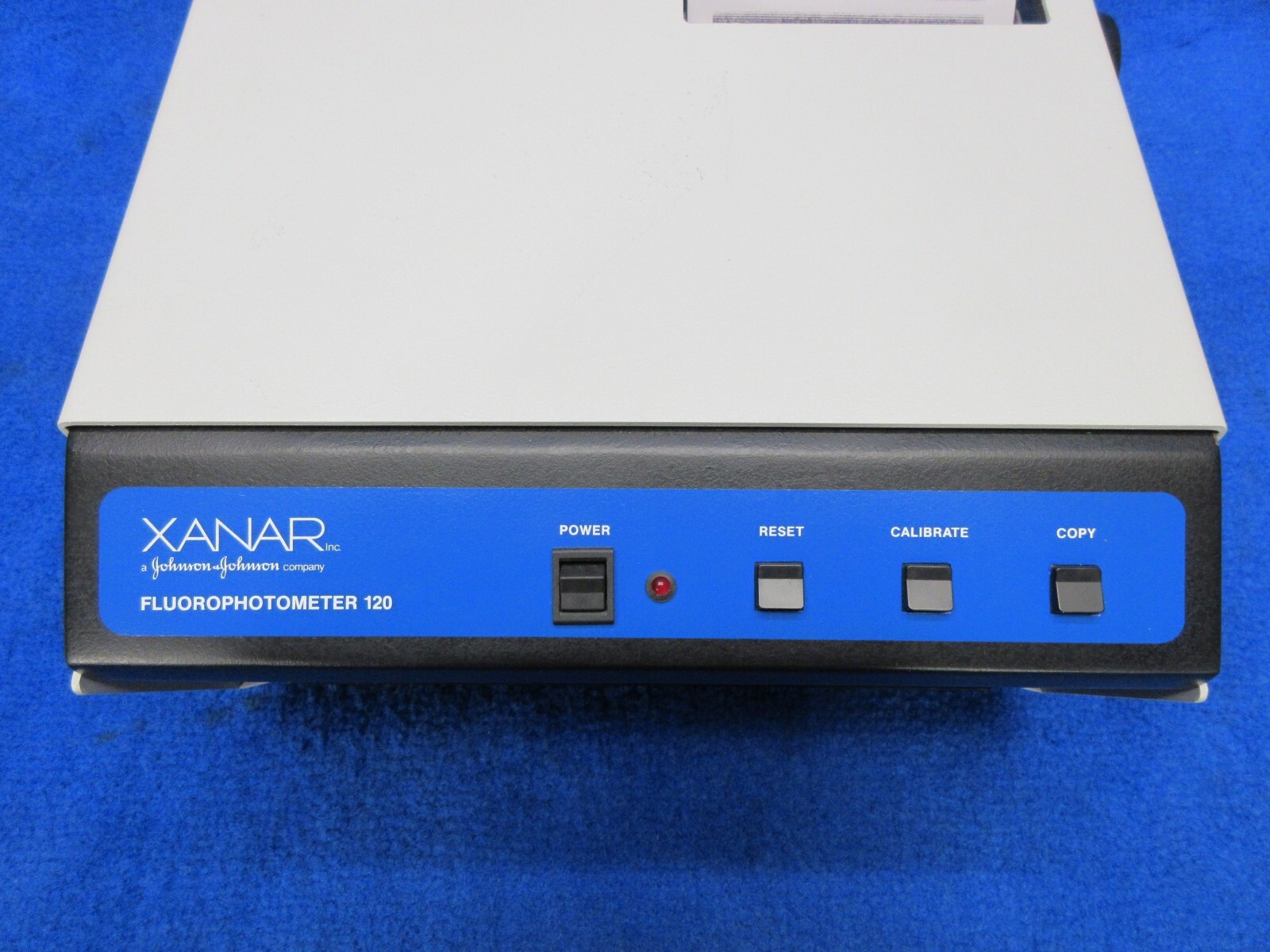 XANAR Fluorophotometer 120 Johnson & Johnson – looks unused in original crate!