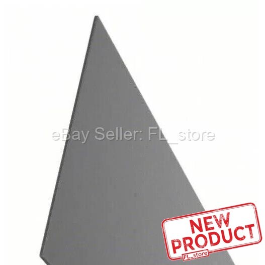 2 PACK Black Plastic Sheets High Density Polyethylene 1/8″ x 24″ L X 12″ W HDPE