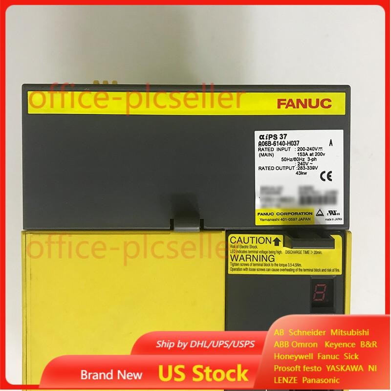 Fanuc A06B-6140-H037 Servo Drive New One A06B6140H037 Fast Shipping US Free TAX