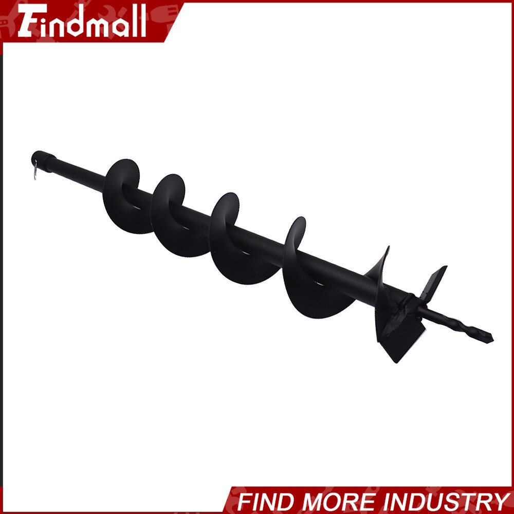 Findmall 4″ 6″ 8″ 10″ 12″ Earth Auger Drill Bits Fit For Post Fence Hole Digger