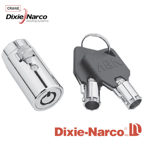 Dixie Narco 501e (DN 501e) Vending Machine Lock – Pepsi – Coke
